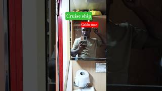 cruise ship, cabin tour #hospitalitygyan2m #cruise #shorts #cruiseship