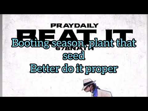 PrayDaily - Beat it lyric video