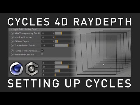 Silverwing Training: Ray Depth Settings in Cycles4D