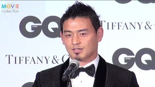 五郎丸歩／GQ Men of the Year 2015授賞記者会見