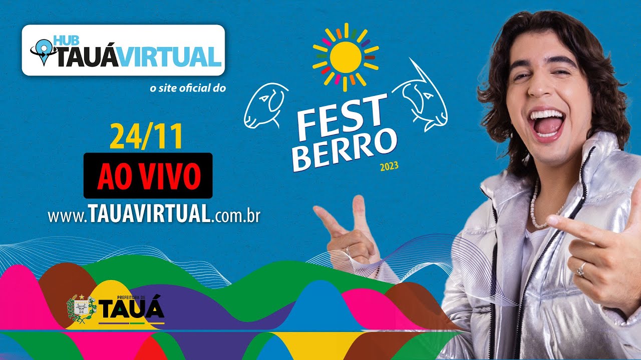 FESTBERRO 2023 SHOW DIA 24/11  - Transmissão Oficial