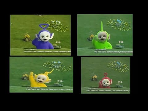 Mashup: Encerramentos de Teletubbies (Tubby Bye-Bye in Portuguese-BR Mashup)