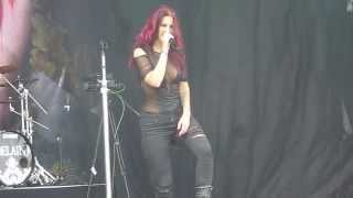 Delain - &quot;Not Enough&quot; live at Summerbreeze Open Air 2014, HD