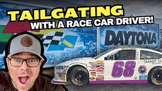 Tailgating with a RACE CAR DRIVER at Daytona!