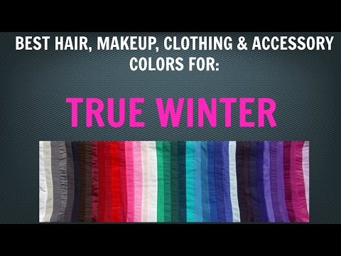 Winter Color Palette: Best Hair, Makeup, Outfit Colors...