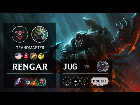 Rengar Jungle vs Kayn - NA Grandmaster Patch 11.22