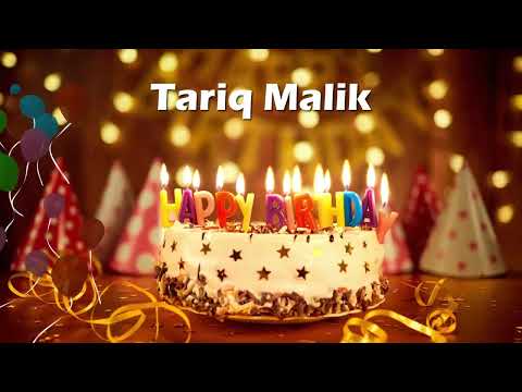 Tariq Malik Birthday Cake | Happy Birthday Tariq Malik | Birthday Song Tariq Malik @wishes-for-you