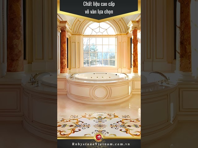 Nâng tầm không gian với hoa văn đá CNC