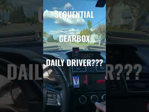 Could you daily a car with a full sequential gearbox setup? #shorts #rally #rallycar