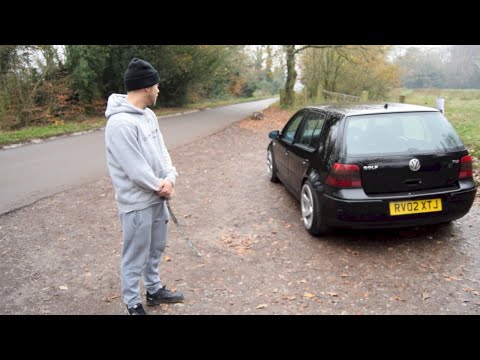 My straight piped 1.9TDI VW mk4 golf car check! (stage 1+hardcut limiter)