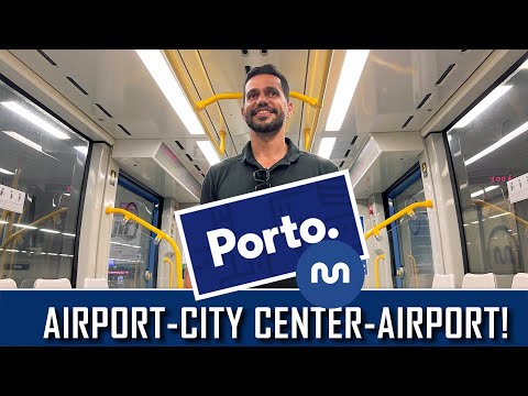 HOW TO GET TO DOWNTOWN PORTO FROM THE AIRPORT ✈ (OPO) FRANCISCO SÁ CARNEIRO AND BACK TO OPORTO