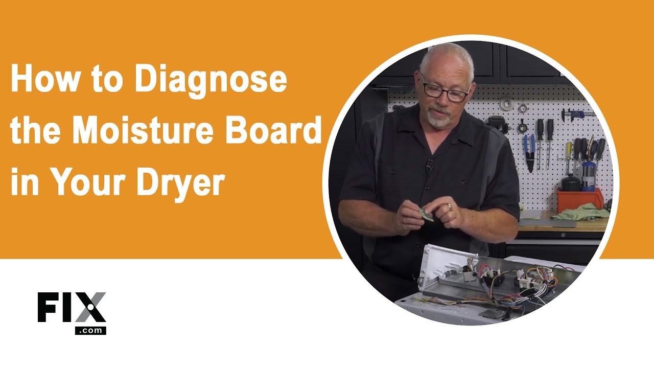 How to Fix a Dryer Moisture Sensor Board When Your Clothes Come Out