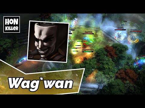 HoN Grinex Gameplay - Wag`wan - 26 Kills