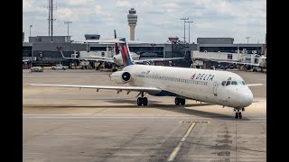 Final Ride On the Delta Airlines McDonnell Douglas MD-88