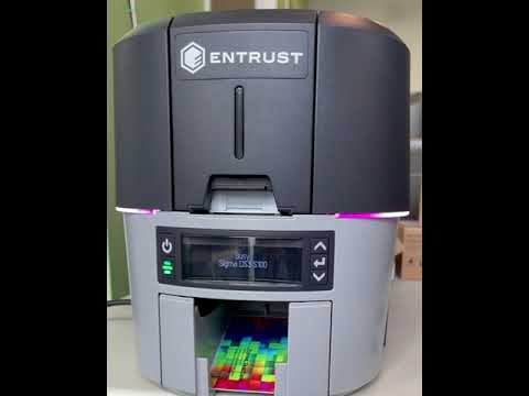 Entrust Sigma DS3 PVC Printer