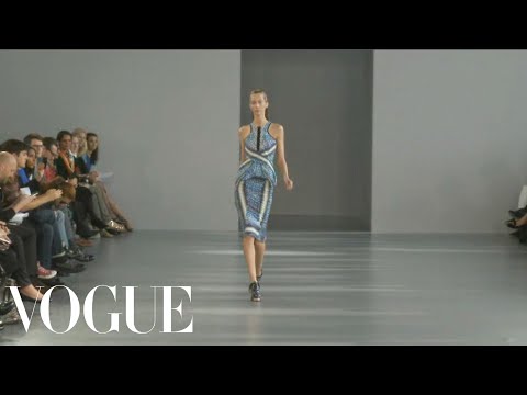 Peter Pilotto Ready to Wear Spring 2012 Vogue Fashion Week Runway Show