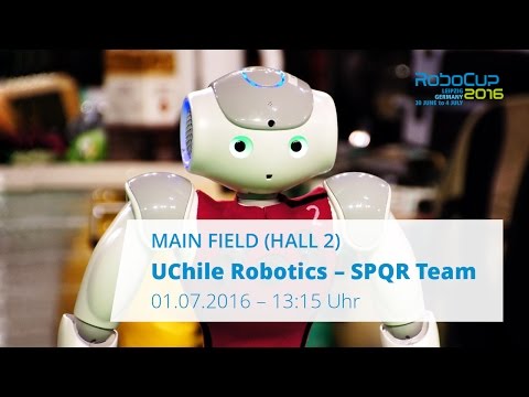 [RoboCup 2016] SPL: UChile Robotics - SPQR Team