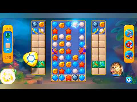 фишдом 2022 # 10629 уровень - прохождение без бустеров # Fishdom,  10629  level - no Boosters.