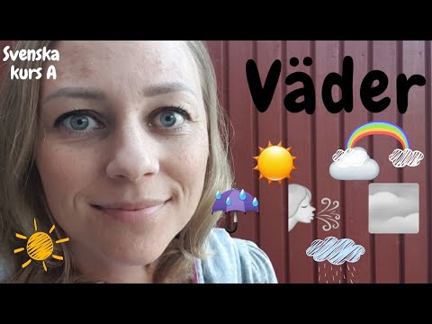 Väder Sfi - svenska för nybörjare