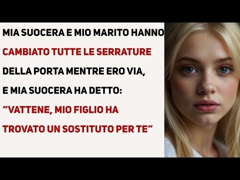 MIA SUOCERA MI DISSE “VATTENE, MIO FIGLIO HA TROVATO UN SOSTITUTO PER TE” | STORIE DI VITA