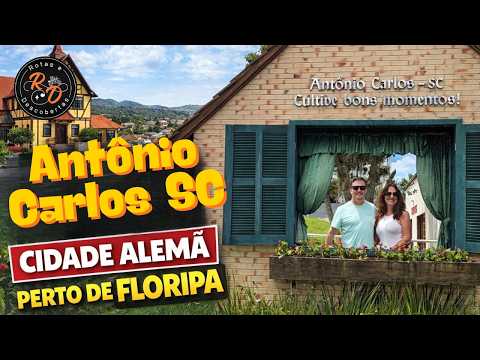 Descobrindo Antônio Carlos SC | Praça, Catedral e um Café na Palhoça