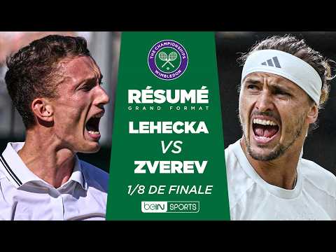 WIMBLEDON : Jiří LEHEČKA vs Alexander ZVEREV | 1/8 de finale