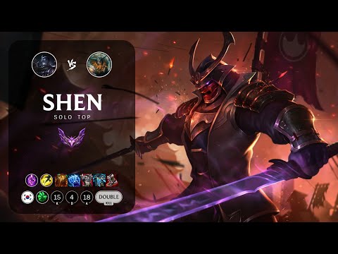 Shen Top vs Olaf - KR Master Patch 13.13