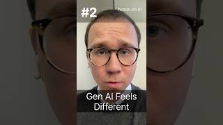 Why Generative AI Feels Different