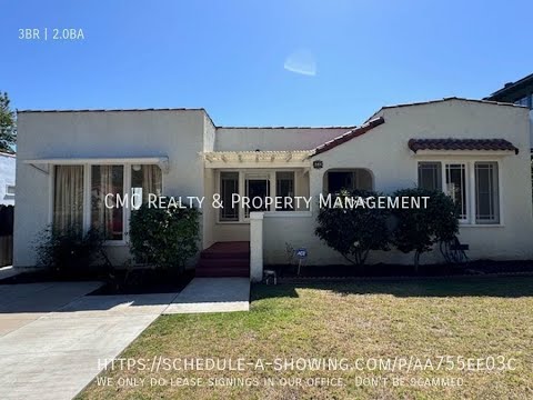 Houses for Rent in Santa Monica 3BR/2BA by Property Management in Santa Monica