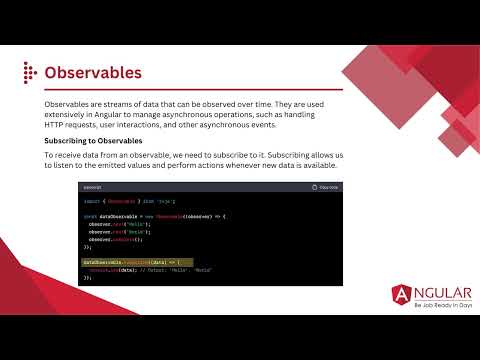 Mastering Observables & RxJS Operators in Angular | Chapter 7.2/10: HTTP & Observables