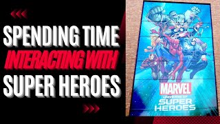 Iron Man, Spiderman, Groot, The Hulk: A Day Among Marvel Super Heroes