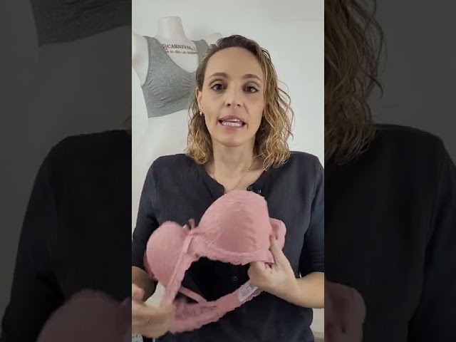 Vídeo relacionado con DELIMIRA Sujetador Talla Grande sin Relleno con Aros Copas de Encaje para Mujer Azul Destello 95H