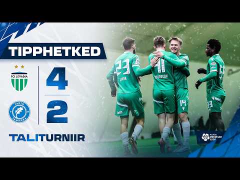 Taliturniir 2026: Tallinna FCI Levadia - Tartu JK Tammeka 4:2 (08.02.2026)