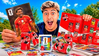 COMPLETEI AS FIGURINHAS RARAS DA COCA COLA! *Lamine Yamal Lendário