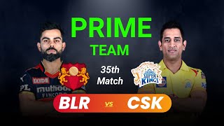 BLR vs CSK Dream11 Team Prediction|BLR vs CSK Pitch Report|RCB vs CSK Fantasy Cricket|Kohli vs Dhoni