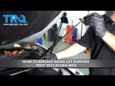 How to Replace Hood Lift Support 2007-2013 Acura MDX