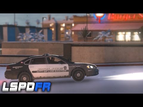 GTA 5 LSPDFR #127 - Snowy Los Santos!