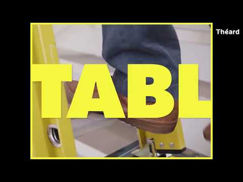 Taquet d'escalier - pied réglable - Ladder-Aide Pro THÉARD