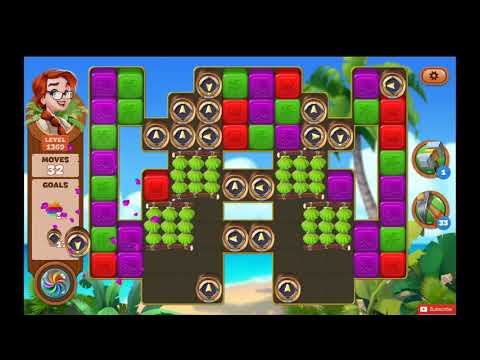 Lost Island Blast Adventure Level 1369 NO BOOSTERS - A S GAMING ✔