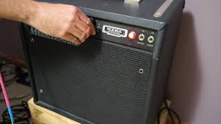 Video thumbnail for Bobby DeVito demo Mesa Boogie F30 1x12 combo stock amp by Robert DeVito
