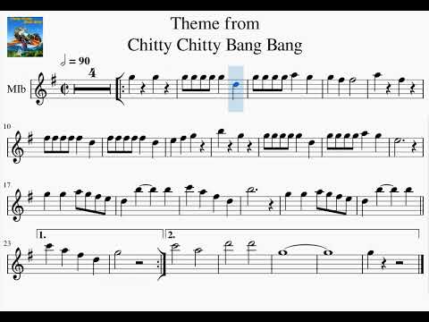 Eb 3 Theme from Chitty Chitty Bang Bang