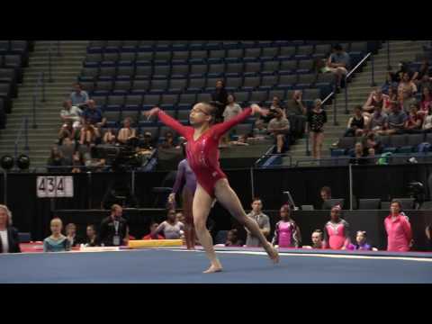 Morgan Hurd - Floor Exercise - 2016 Secret U.S. Classic - Junior