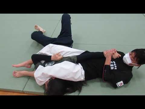 ノーギ女子高生柔術スパーリング