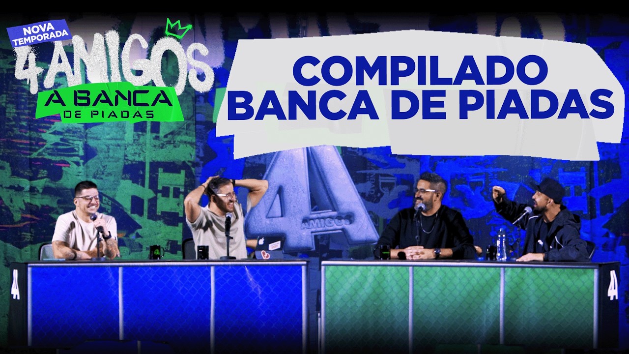 BANCA DE PIADAS - NOVA TEMPORADA - COMPILADO 2025 - PARTE 4