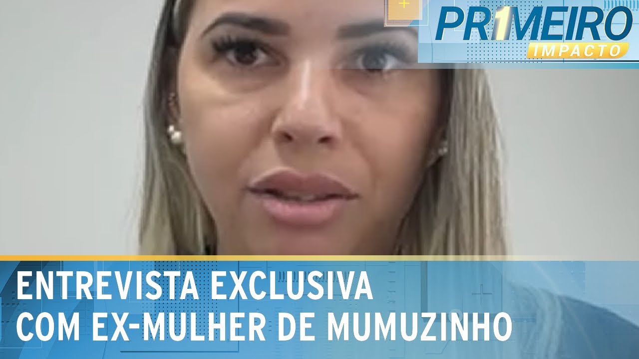 Ex-mulher de Mumuzinho que o acusa de abandono parental fala com o SBT | Primeiro Impacto (26/02/25)