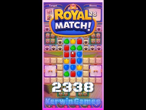 Royal Match Level 2338 - No Boosters Gameplay