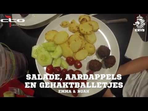 Voetbalminuutje - Voeding