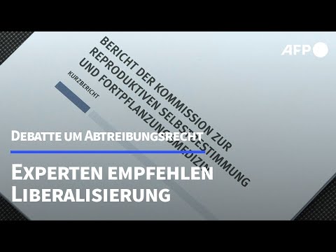 Kontroverse Debatte über Kommissionsempfehlungen zu Abtreibungsrecht | AFP