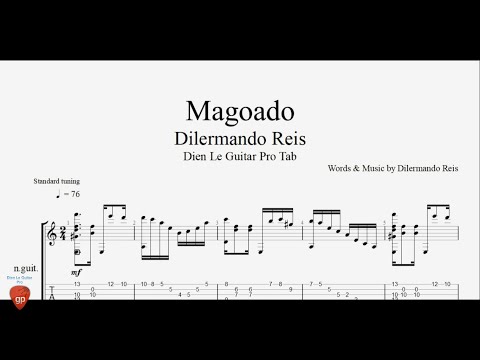 Dilermando Reis - Magoado - Guitar Tabs