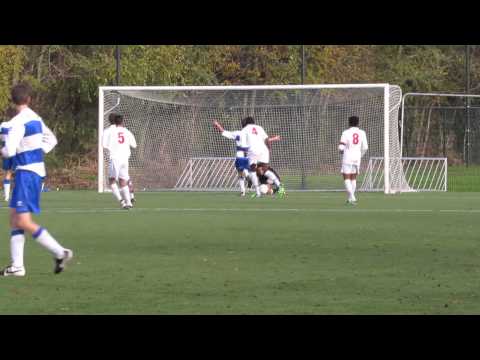 SV Ouderkerk B1  - Zeeburgia B2 eindstand 2- 0 - 23-11-2014